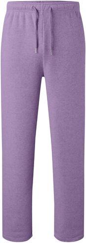 Boys' Open Bottom Sweatpants Baggy Elastic Waist Straight Leg Joggers Pants Kids Trendy Preppy Clothes with Pockets in Kuwait