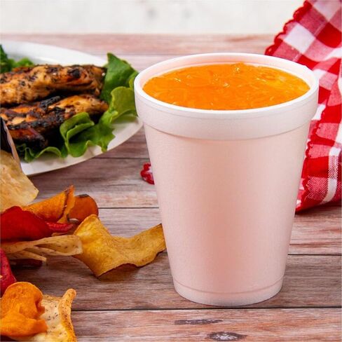 أكواب الرغوة Dart ، 6 أوقية ، أبيض ، 1000CT ، تناسب أغطية 6-Series ، 6J6 in Kuwait