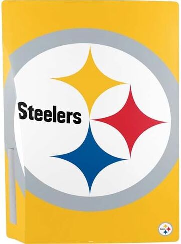ألعاب Skinit Scenit Gaming متوفرة مع حزمة PS5 - تصميم NFL Pittsburgh Steelers المرخص رسميًا in Kuwait