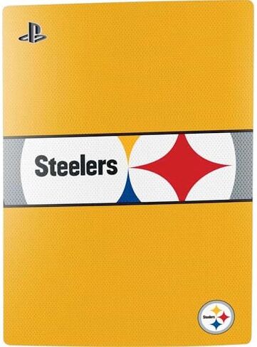ألعاب Skinit Scenit Gaming متوفرة مع حزمة PS5 - تصميم NFL Pittsburgh Steelers المرخص رسميًا in Kuwait
