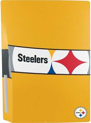 ألعاب Skinit Scenit Gaming متوفرة مع حزمة PS5 - تصميم NFL Pittsburgh Steelers المرخص رسميًا in Kuwait