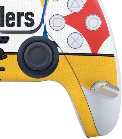ألعاب Skinit Scenit Gaming متوفرة مع حزمة PS5 - تصميم NFL Pittsburgh Steelers المرخص رسميًا in Kuwait