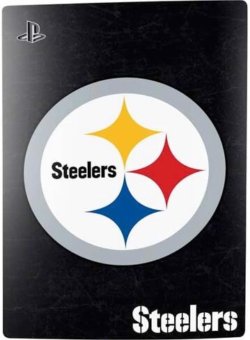 ألعاب Skinit Scenit Gaming متوفرة مع حزمة PS5 - تصميم NFL Pittsburgh Steelers المرخص رسميًا in Kuwait