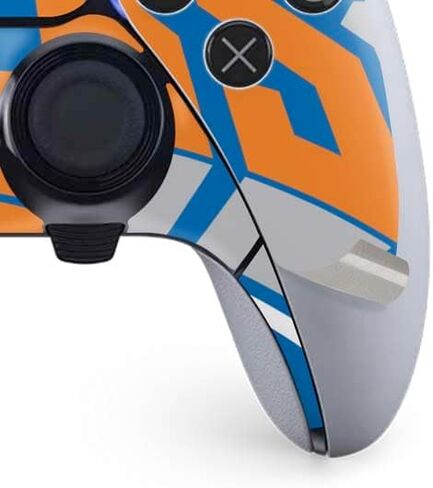 Skinit Decal Gaming Skin Compatible with PS5 DualSense Edge Pro Controller - Officially Licensed NBA New York Knicks Large Logo Design in Kuwait