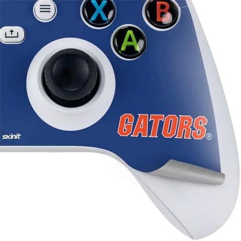 Skinit Decal Gaming Skin Compatible with Xbox Series S Bundle - Officially Licensed University of Florida Gators Mascot Blue Design in Kuwait