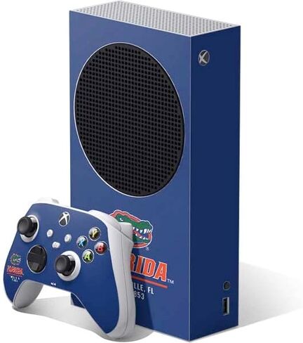 Skinit Decal Gaming Skin Compatible with Xbox Series S Bundle - Officially Licensed University of Florida Gators Mascot Blue Design in Kuwait