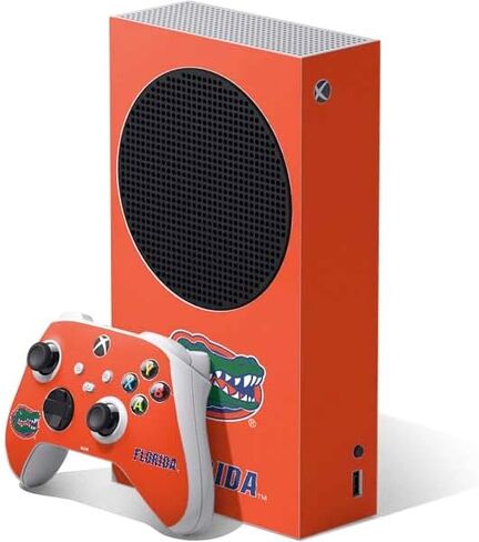 Skinit Decal Gaming Skin Compatible with Xbox Series S Bundle - Officially Licensed University of Florida Gators Mascot Blue Design in Kuwait