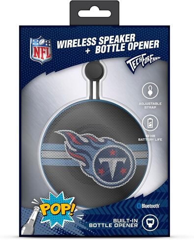 SOAR NFL Bluetooth Bottle Opener Speaker, Tennessee Titans in Saudi Arabia