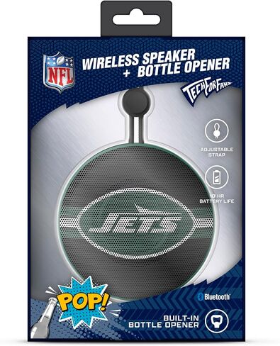 Soar NFL Bluetooth Bottle Speaker ، New York Jets in Saudi Arabia