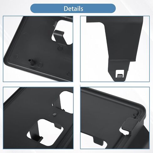 Replacement for Front Bumper License Plate Frame Bracket 1999-2004 Ford F250 F350 F450 F550 Super Duty 2000-2004 Ford Excursion F81Z-17A385-AA in Saudi Arabia