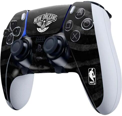 Skinit Decal Gaming Skin Compatible with PS5 DualSense Edge Pro Controller - Officially Licensed NBA New York Knicks Large Logo Design in Kuwait