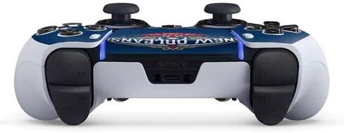 Skinit Decal Gaming Skin Compatible with PS5 DualSense Edge Pro Controller - Officially Licensed NBA New York Knicks Large Logo Design in Kuwait