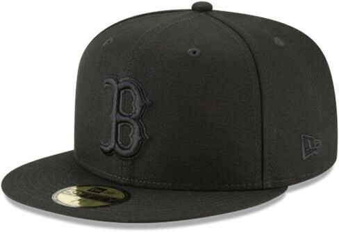 عصر جديد 59Fifty Hat MLB Basic Boston Red Sox Black/Black Baseball Cap (7 3/4) in Saudi Arabia