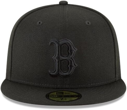 عصر جديد 59Fifty Hat MLB Basic Boston Red Sox Black/Black Baseball Cap (7 3/4) in Saudi Arabia