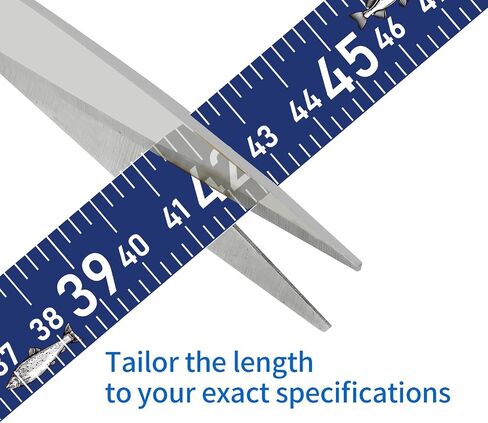 51 Inch Fishing Ruler for Boat Waterproof Fishing Measuring Tape Black Self Adhesive Reflective Boat Ruler Sticker Glow Tape in The Dark in Kuwait