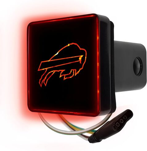 FANMATS NFL - Buffalo Bills Light Up Hitch Cover | Black | Fits All 2 in. Class III hitches | Buffalo Primary Logo in Saudi Arabia