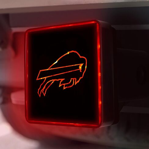 FANMATS NFL - Buffalo Bills Light Up Hitch Cover | Black | Fits All 2 in. Class III hitches | Buffalo Primary Logo in Saudi Arabia