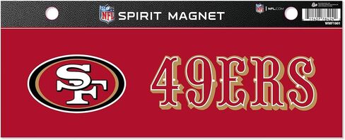 Rico Industries NFL Football 4 x 10 Team Spirit Magnet - Car, Home Décor - Refridgerator, Office, Kitchen in Saudi Arabia
