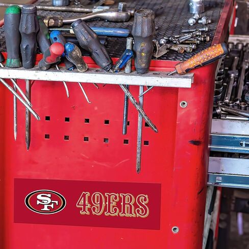 Rico Industries NFL Football 4 x 10 Team Spirit Magnet - Car, Home Décor - Refridgerator, Office, Kitchen in Saudi Arabia