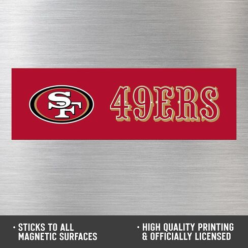 Rico Industries NFL Football 4 x 10 Team Spirit Magnet - Car, Home Décor - Refridgerator, Office, Kitchen in Saudi Arabia
