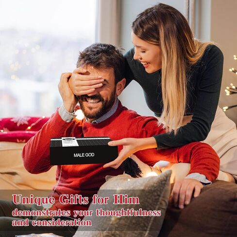 MALE GOD Beard Kit w/Beard Oil, Balm, Brush, Comb - Father's Day Gifts from Daughter Wife Son, Natural Shea Butter for Reducing Frizz, Anniversary & Birthday Gifts for Men Him Boyfriend Husband Dad ﻿ in Kuwait