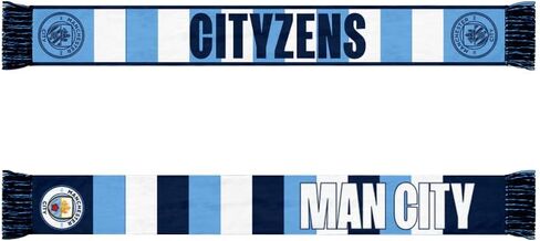 Icon Sports Officially Licensed International Soccer Clubs, Premium Acrylic Reversible Striped Unisex Soccer Scarf in Saudi Arabia