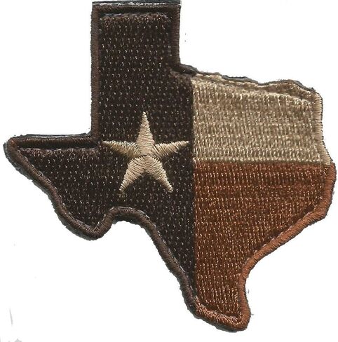 Die-Cut Tactical Texas Patch - Red White Blue in Saudi Arabia