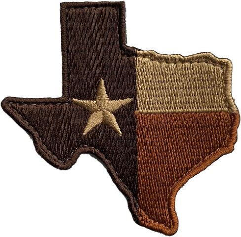Die-Cut Tactical Texas Patch - Red White Blue in Saudi Arabia