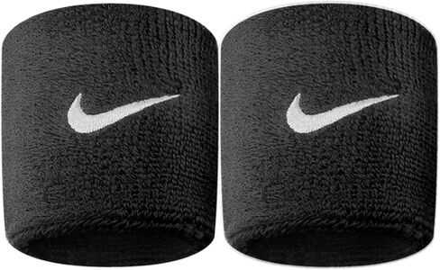 Nike Premier Swoosh Onewwide Wristbands -Soft ، رطوبة (زوج واحد ، عرض 2.5 ") in Saudi Arabia