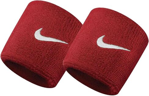 Nike Premier Swoosh Onewwide Wristbands -Soft ، رطوبة (زوج واحد ، عرض 2.5 ") in Kuwait