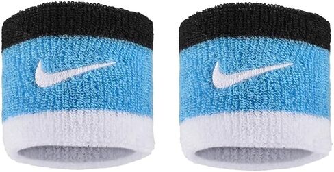 Nike Premier Swoosh Onewwide Wristbands -Soft ، رطوبة (زوج واحد ، عرض 2.5 ") in Kuwait