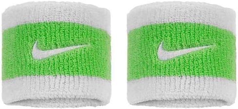 Nike Premier Swoosh Onewwide Wristbands -Soft ، رطوبة (زوج واحد ، عرض 2.5 ") in Kuwait
