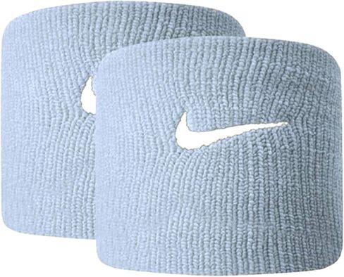 Nike Premier Swoosh Onewwide Wristbands -Soft ، رطوبة (زوج واحد ، عرض 2.5 ") in Kuwait