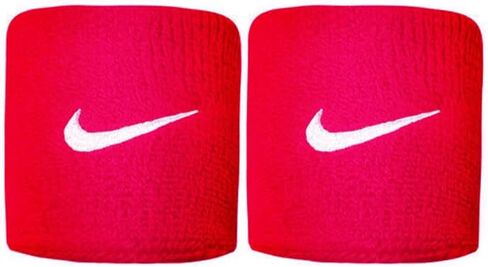 Nike Premier Swoosh Onewwide Wristbands -Soft ، رطوبة (زوج واحد ، عرض 2.5 ") in Kuwait
