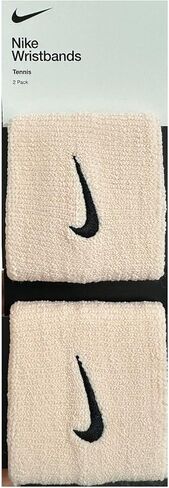 Nike Premier Swoosh Onewwide Wristbands -Soft ، رطوبة (زوج واحد ، عرض 2.5 ") in Kuwait