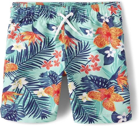 The Children's Place,Boys,Swim Trunks,Tidal Flamingo,X-Small in Saudi Arabia