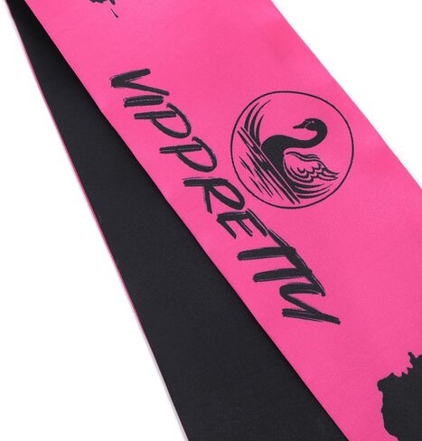 2Pcs Satin Edge Laying Scarf Scarves for Women's Lace Front Wig Non Slip Wigs Grip Band for Yoga, Makeup,Facial, Sport .One side black, One side brand pattern.Length 60 inch, Width 3.75 inch in Saudi Arabia