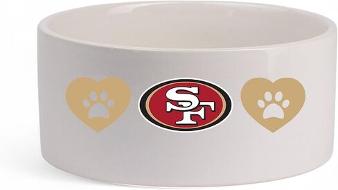 The Memory Company | Licensed NFL Team Color Ceramic Pet Bowl in Kuwait