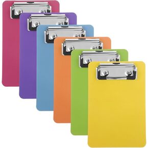 6 أجهزة كمبيوتر محافظة صغيرة ، مصغرات مصطلحات 4 × 6 لتنظيم الأوراق الفضفاضة ، قوائم التسوق ، بطاقات نقاط الجولف (6 ملونة مختلفة) in Kuwait