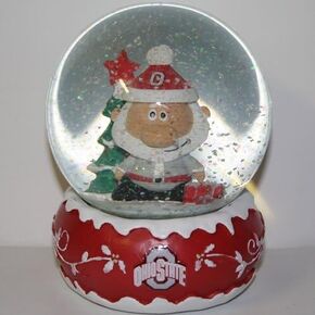 FOCO NCAA UNISEX 2012 100MM Holiday Snow Globe in Kuwait
