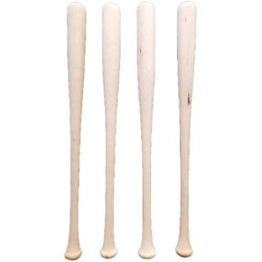 Baseball Bats for Trophy Engraving, 34 Inches, Wood, 4 Pack in Saudi Arabia