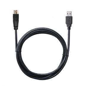 USB-C to Mini-Din 7 Pin Male Cable for IK Multimedia iRig Series, Compatible with HD, HD-A, Keys I/O 25, I/O49, MIDI 2, Pro, Pro Duo, Pro Duo I/O, Pro I/O, Stream,Stream Pro (USB-C to Min Din, 6FT) in Kuwait