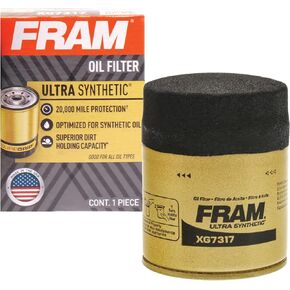 Fram PH7317 Extra Guard 10K Mile Change Interval Spin-On Oil Filter, black in Kuwait