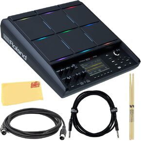 Roland SPD-SX PRO Sampling Pad Bundle With Drumsticks, MIDI Cable, Instrument Cable, and Austin Bazaar Polishing Cloth in Kuwait