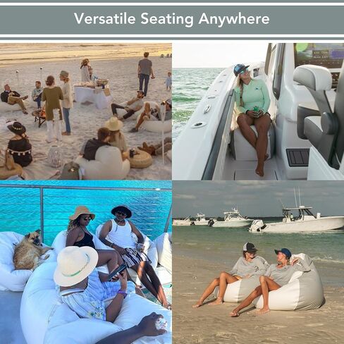 E-SeaRider Teardrop Marine Beanbag (Medium, Multi) in Saudi Arabia
