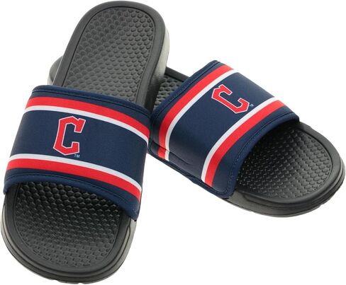 FOCO MLB Team Printed Slide Sandals – Officially Licensed Baseball Fan Footwear for Comfort & Style in Saudi Arabia