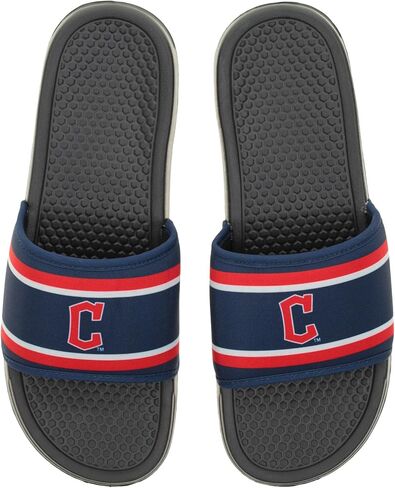 FOCO MLB Team Printed Slide Sandals – Officially Licensed Baseball Fan Footwear for Comfort & Style in Saudi Arabia