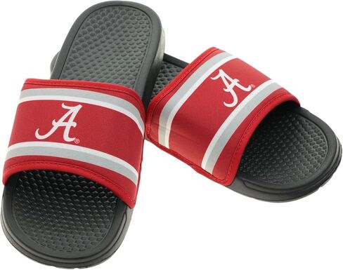 FOCO NCAA Team Printed Slide Sandals – Officially Licensed College Fan Footwear for Comfort & Style in Saudi Arabia