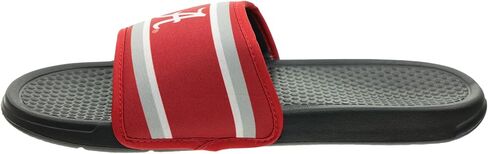 FOCO NCAA Team Printed Slide Sandals – Officially Licensed College Fan Footwear for Comfort & Style in Saudi Arabia