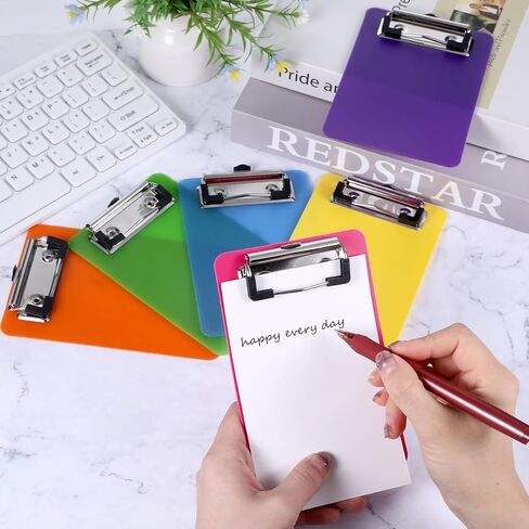 6 أجهزة كمبيوتر محافظة صغيرة ، مصغرات مصطلحات 4 × 6 لتنظيم الأوراق الفضفاضة ، قوائم التسوق ، بطاقات نقاط الجولف (6 ملونة مختلفة) in Kuwait